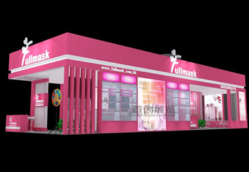 韓國化妝護膚品 展覽設計搭建