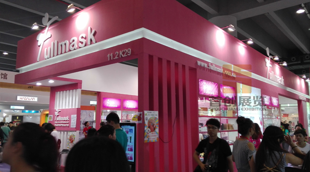 韓國化妝護膚品 展覽設計搭建(圖2)